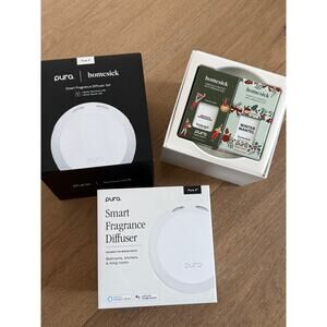 New Pura Homesick Smart Fragrance Home Diffuser Set & 2 Refills